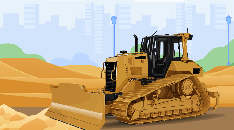 Track Dozer Caterpillar